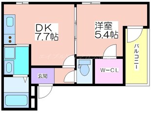 フジパレス我孫子前駅西Ⅱ番館の物件間取画像